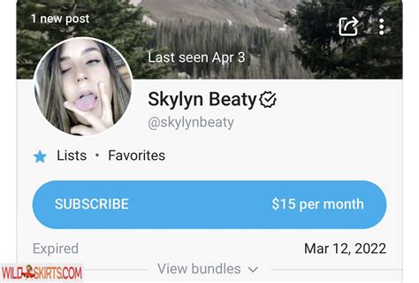 skylyn beaty leak|skylyn beaty Leaked 2024